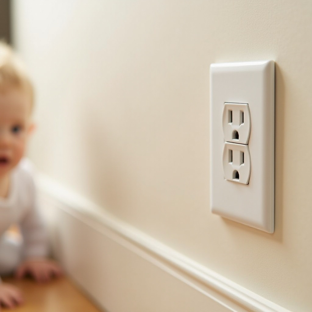 how to cover electrical outlet