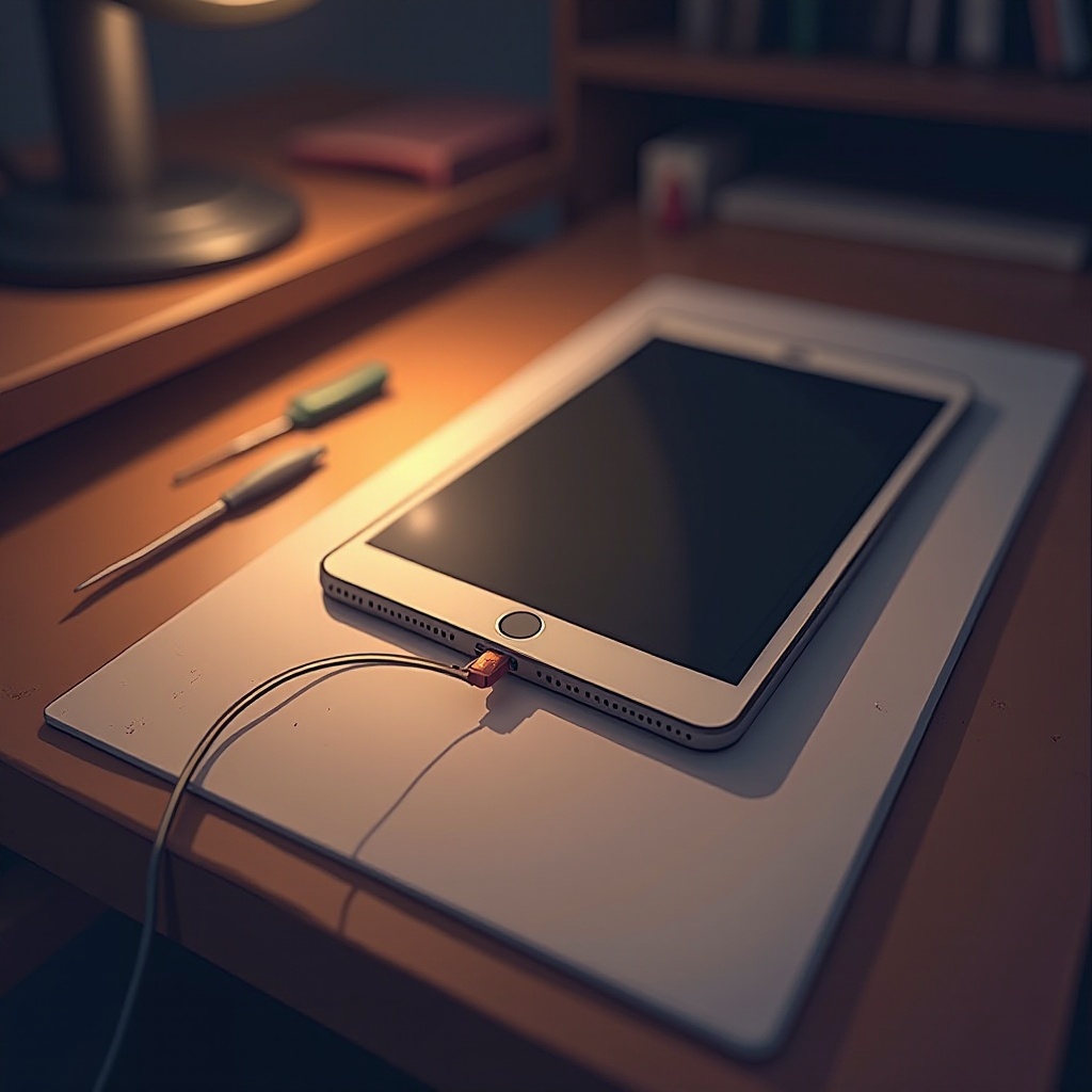 broken ipad charging port