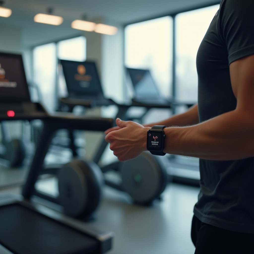 how to connect apple watch to gym equipment