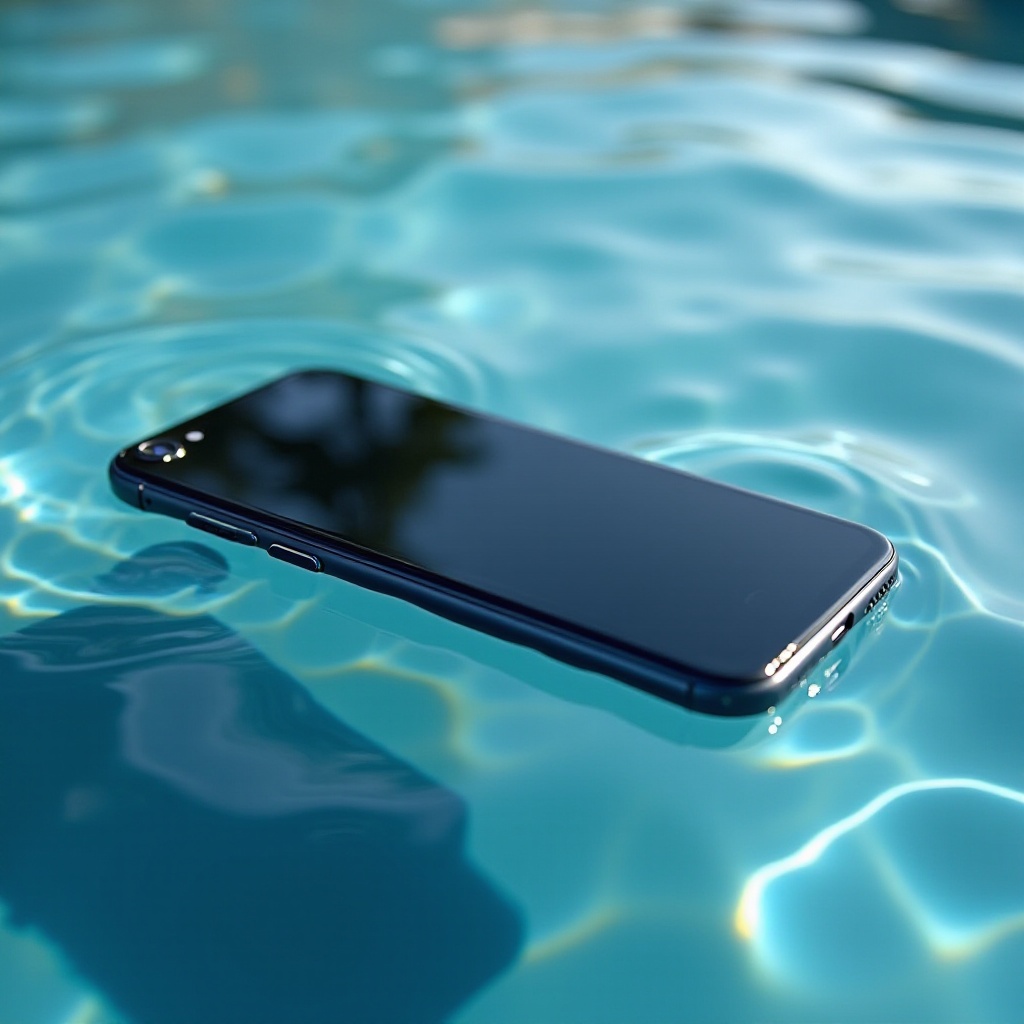 what to do when mobile falls in water