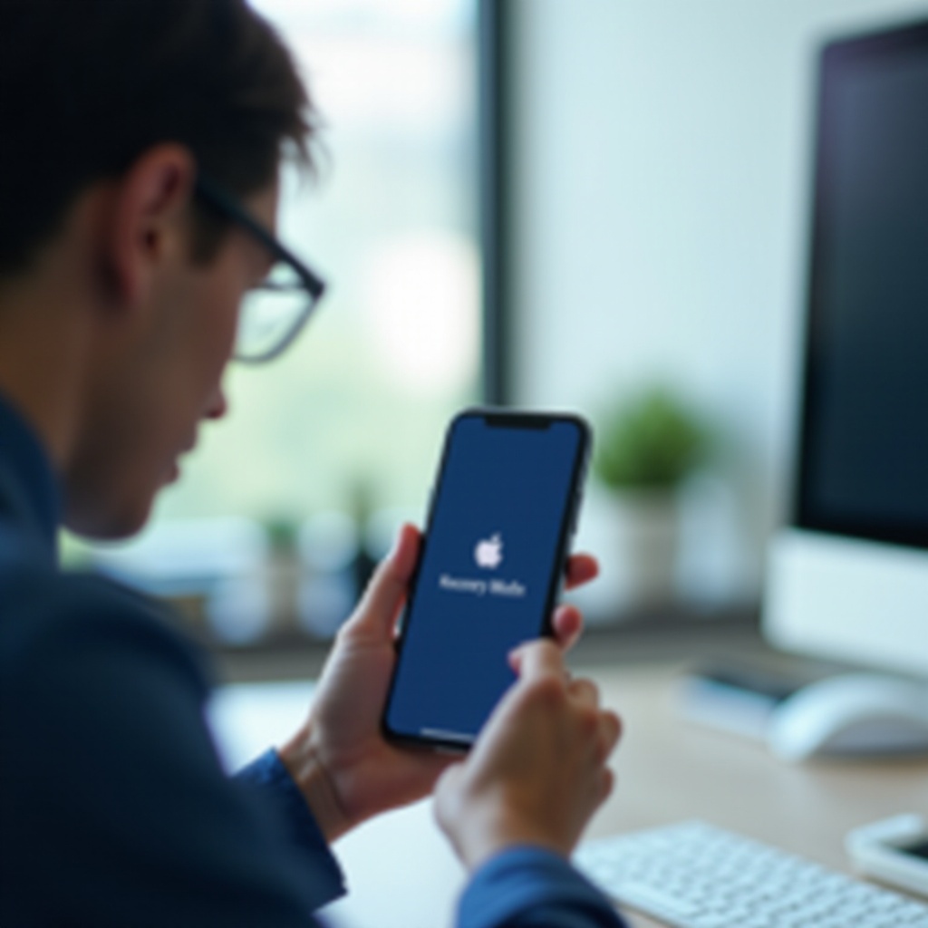 how long does the iphone recovery mode take